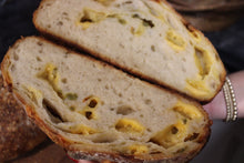 Load image into Gallery viewer, Cheddar & Jalapeño Sourdough