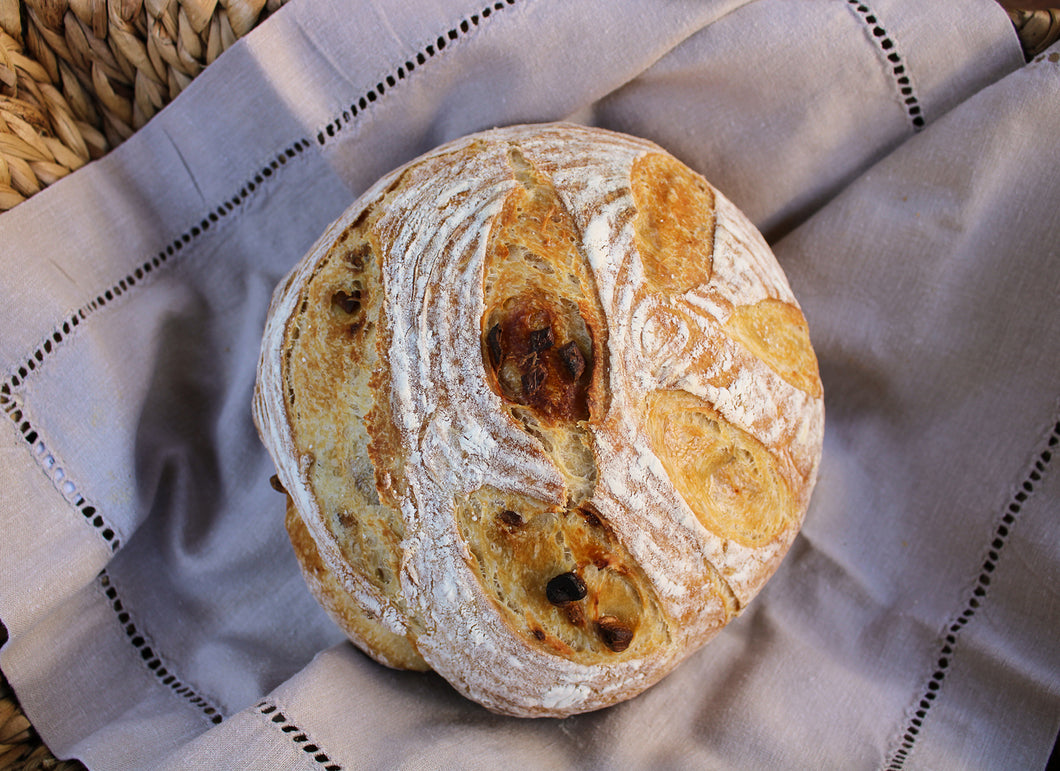 Roasted Garlic Sourdough