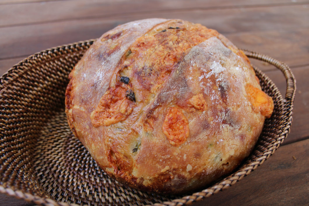 Cheddar & Jalapeño Sourdough